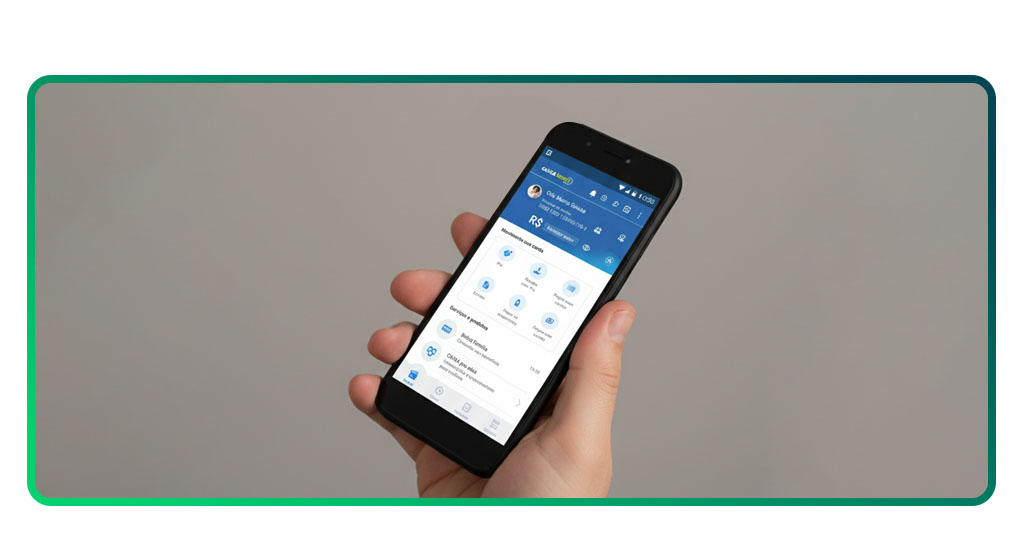 Solicitar o empréstimo do CAIXA Tem