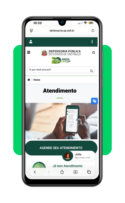 Pensão alimentícia pela Defensoria Pública