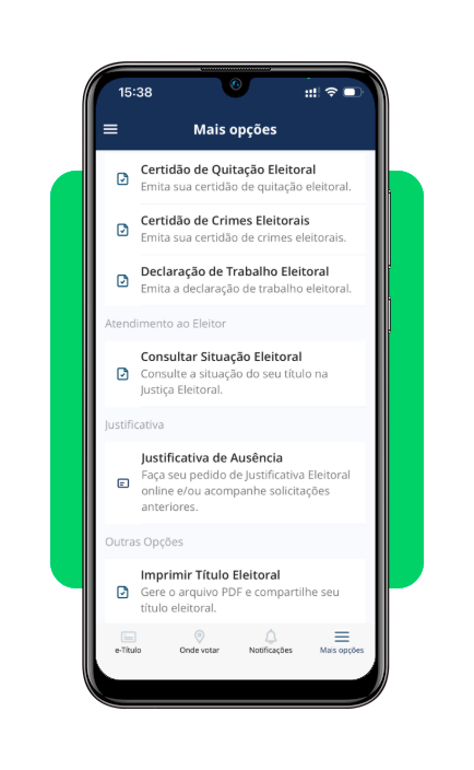 Título de Eleitor pela Internet