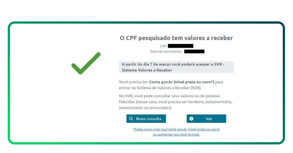 Dinheiro dos seus pais disponível