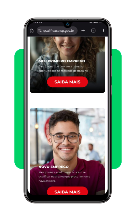 Vagas do programa Qualifica SP