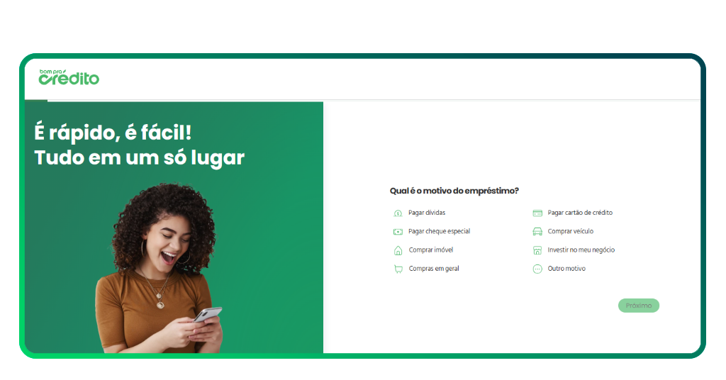 empréstimo para mulheres