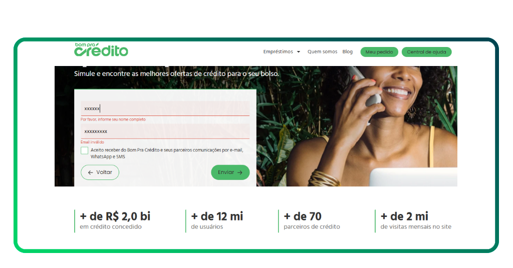 empréstimo para mulheres