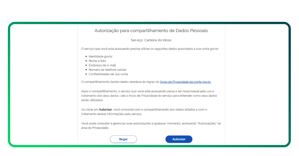 Carteira do Idoso para viajar