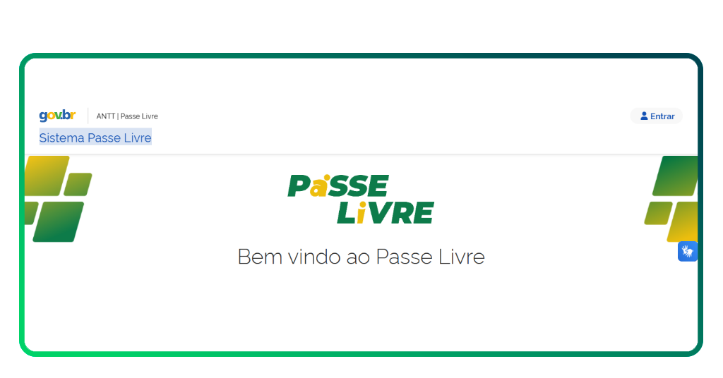 Passe Livre Interestadual para PcD