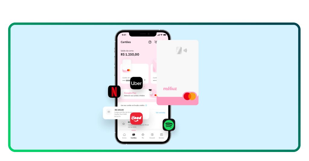 dinheiro de notas fiscais