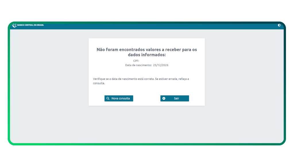 Dinheiro dos seus avós disponível