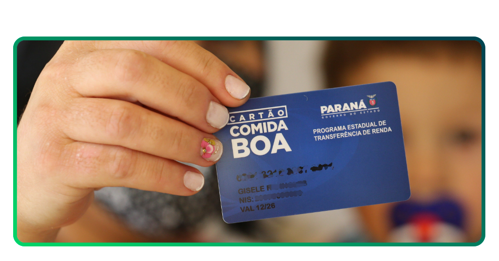 Saldo do cartão Comida Boa PR