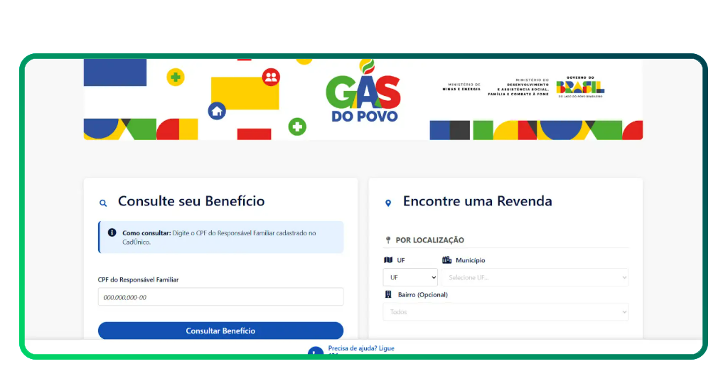 Vale-gás estadual liberado