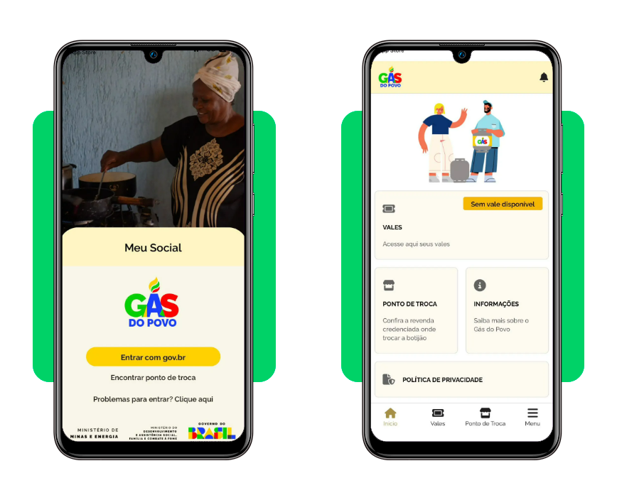 Vale-gás estadual liberado