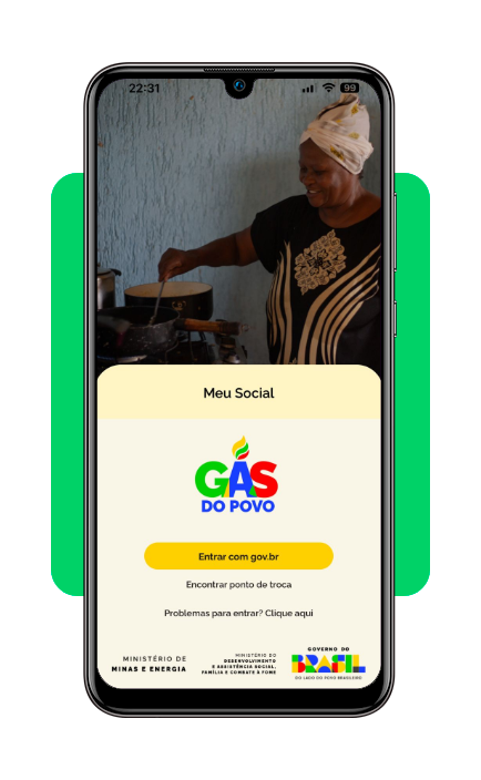 documentação para receber o Gás do Povo