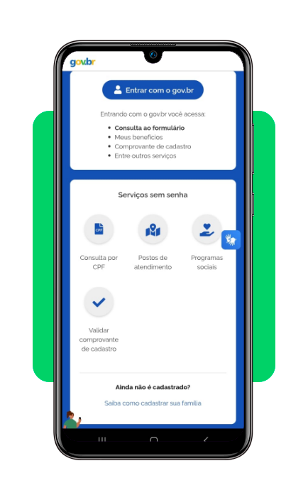 benefício disponível no CPF