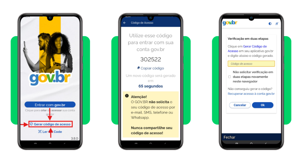 benefício disponível no CPF