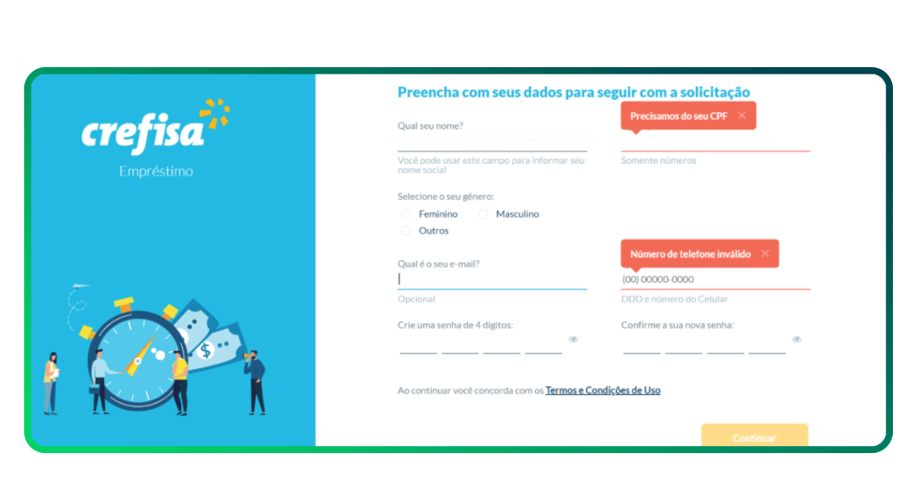 empréstimo Crefisa para aposentado