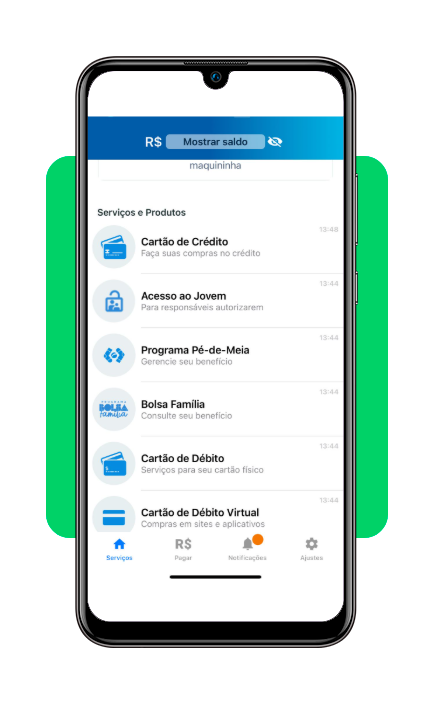 como funciona o cartão CAIXA Tem