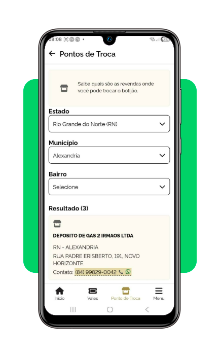 recarga do Gás do Povo no CPF para receber